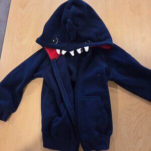 Shark fleece hoodie